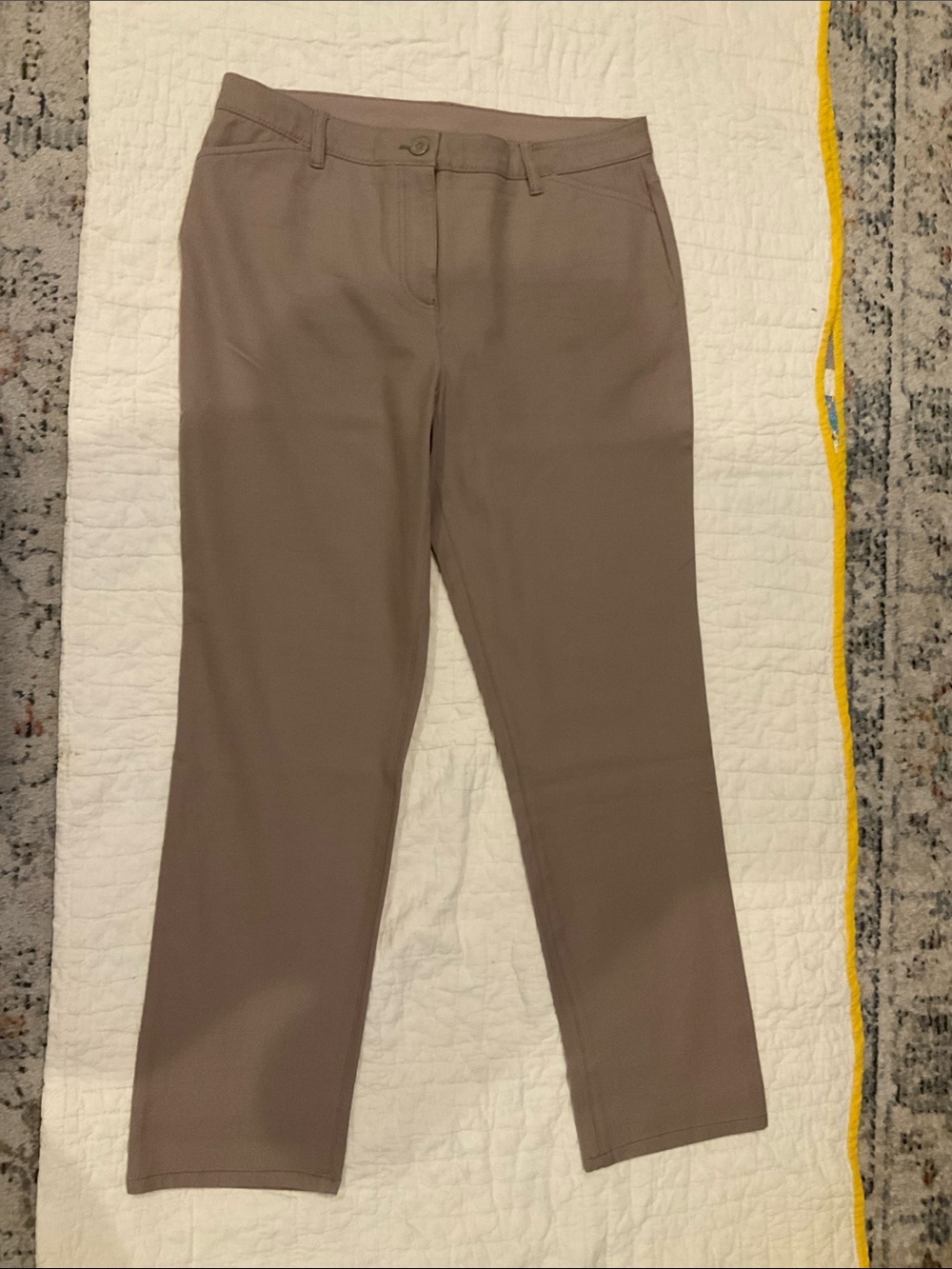 CHICO’S SO SLIMMING TAUPE PANTS 2.5 NEW NWT 14/16